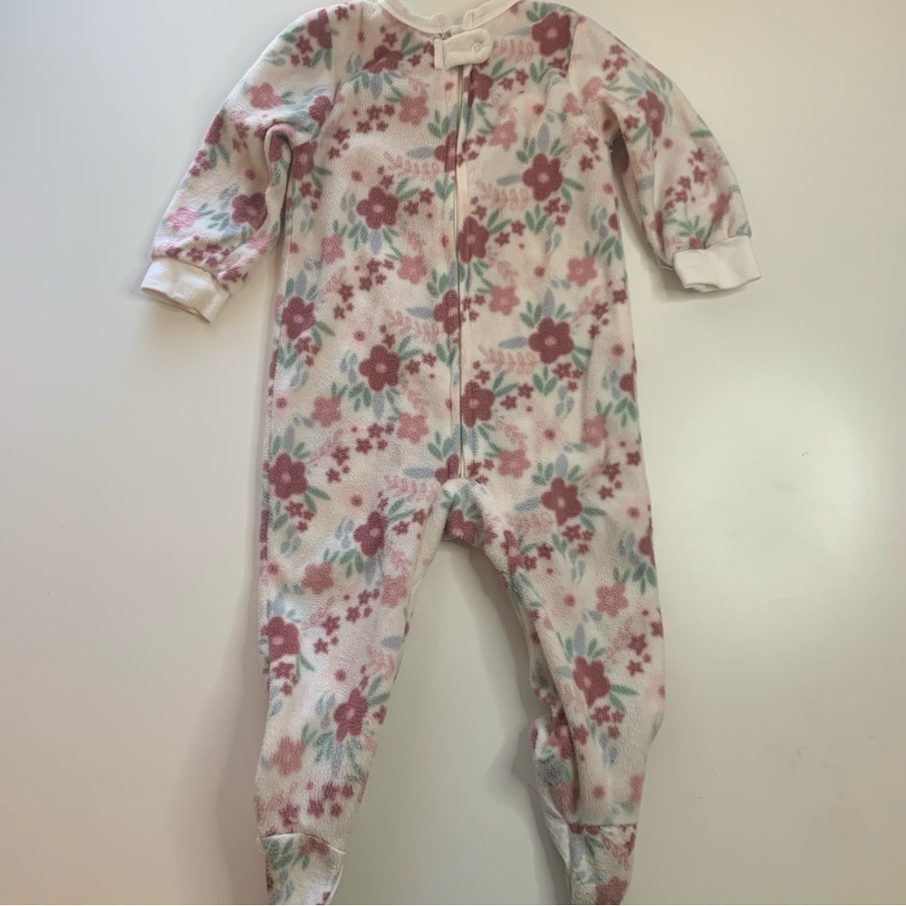 Gerber‎ Pink and Cream Kids Footies Set - Picture 5 of 14